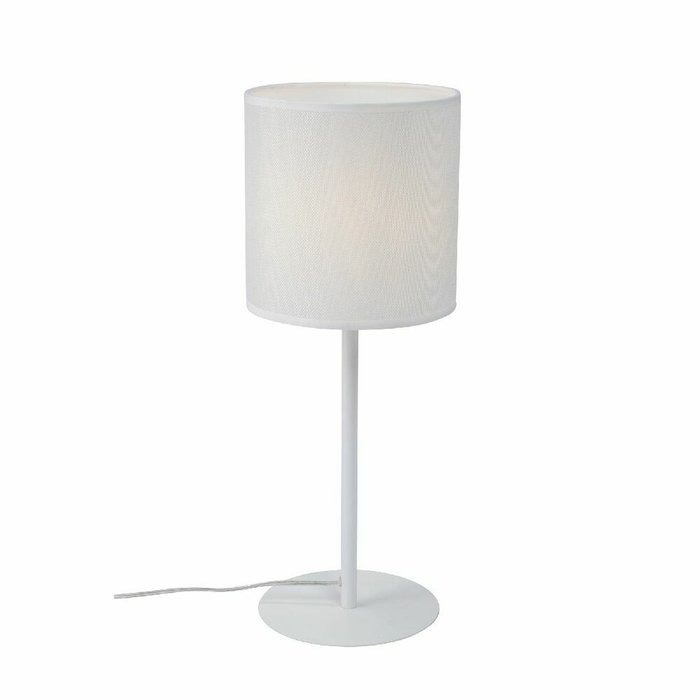Настольная лампа V3029-0/1L (ткань, цвет белый)
