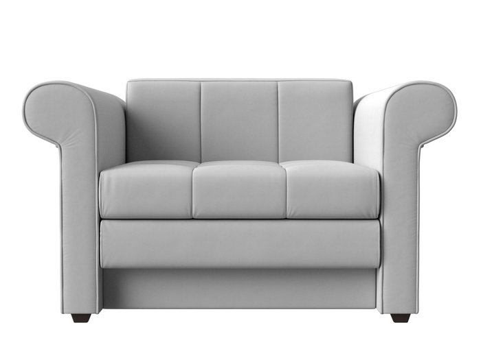 Кресло-кровать Берли белого цвета (экокожа) - купить Интерьерные кресла по цене 26999.0