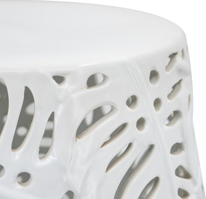 Кофейный стол из керамики белого цвета - лучшие Кофейные столики в INMYROOM