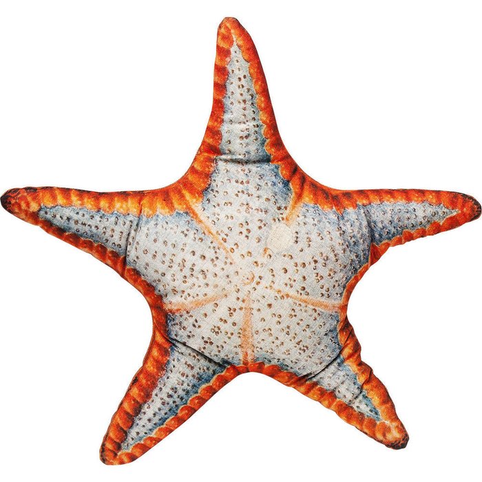 Подушка Starfish оранжевого цвета