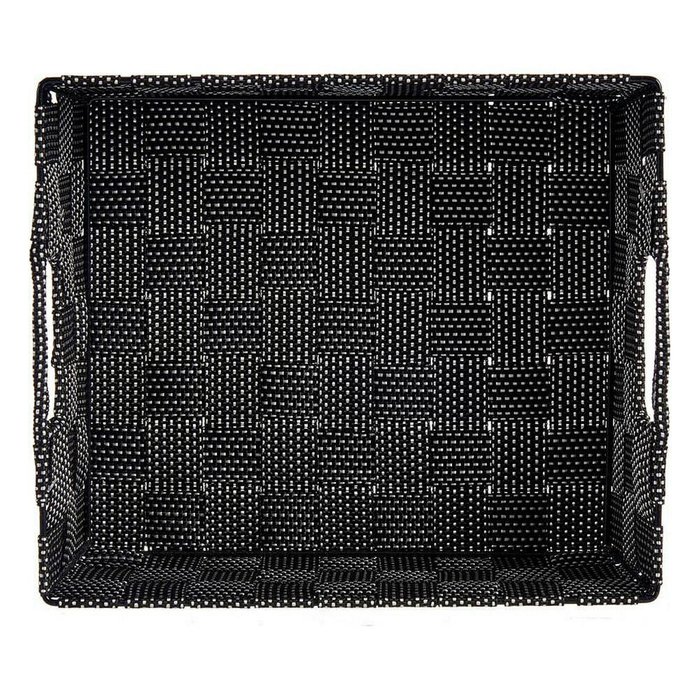 Корзина Чёрный Ткань 23 x 8 x 27 cm - купить Плетеные корзины по цене 1180.0