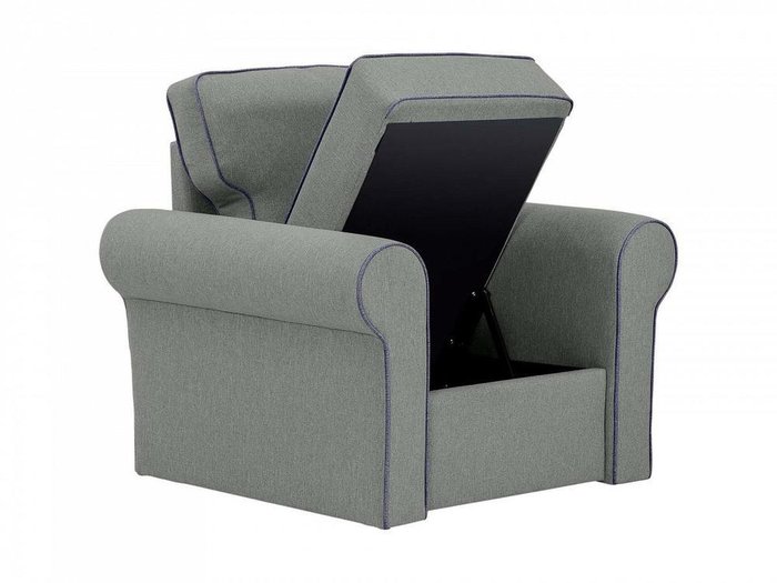 Кресло Murom серого цвета - лучшие Интерьерные кресла в INMYROOM