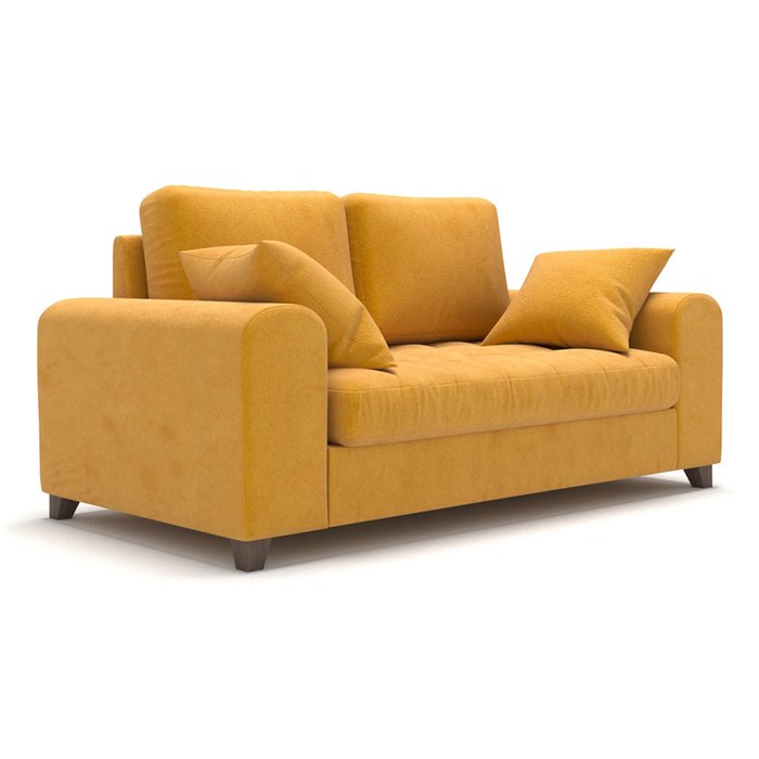 Диван-кровать Vittorio MTR желтого цвета - купить Прямые диваны по цене 70300.0