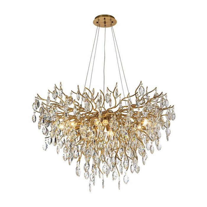 Хрустальная люстра MS.2118.1000 BS (хрусталь, цвет прозрачный) Хрустальная люстра MS.2118.1000 BS (хрусталь, цвет прозрачный)