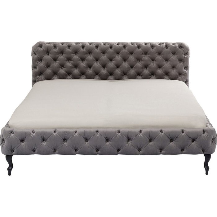 Кровать Desire 160х200 серого цвета