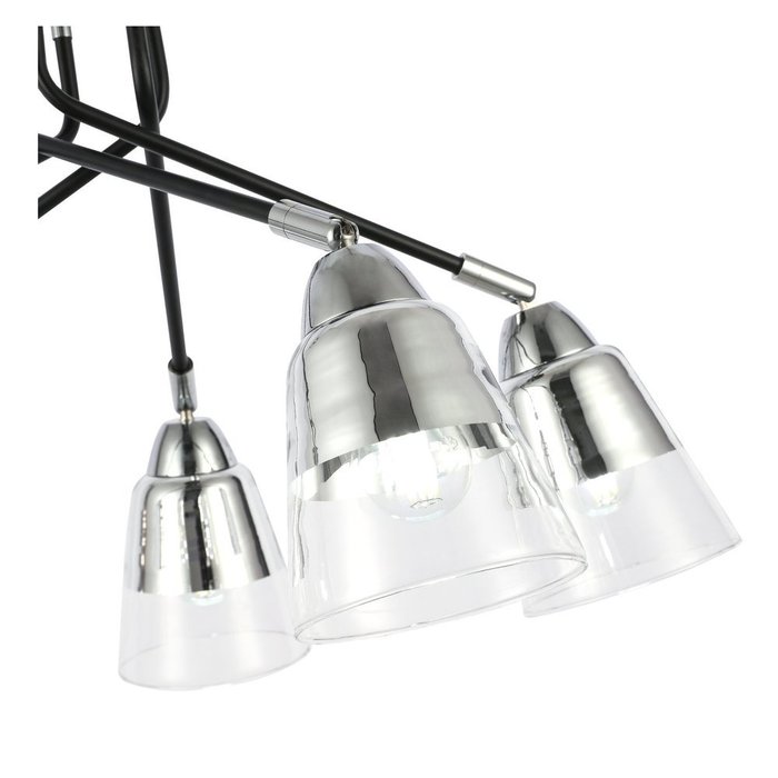  Светильник потолочный Lirino с прозрачными плафонами - лучшие Потолочные люстры в INMYROOM