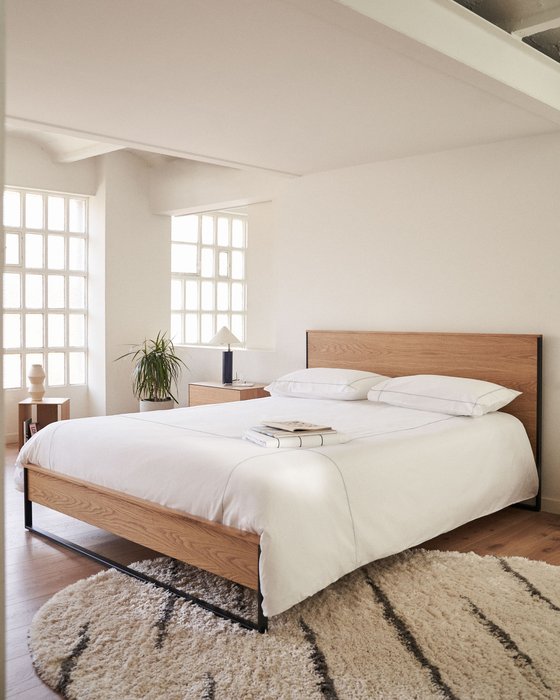 Кровать Taiana 160х200 бежевого цвета - купить Кровати для спальни по цене 252990.0