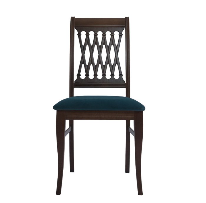 Стул Ричмонд зелено-коричневого цвета - купить Обеденные стулья по цене 7882.0
