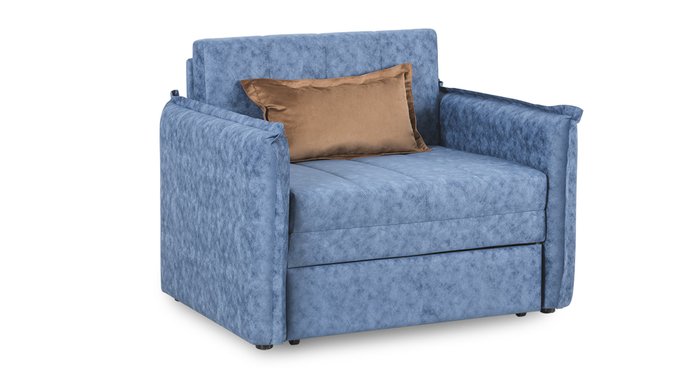 Кресло-кровать Виола синего цвета