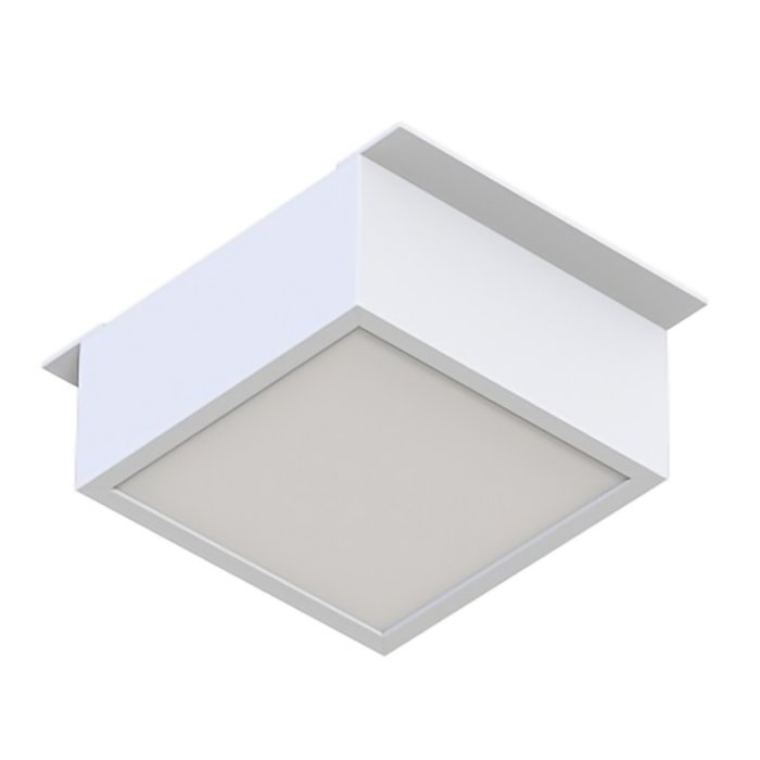 Встраиваемый светильник DL-Grigliato 038335 (металл, цвет белый)