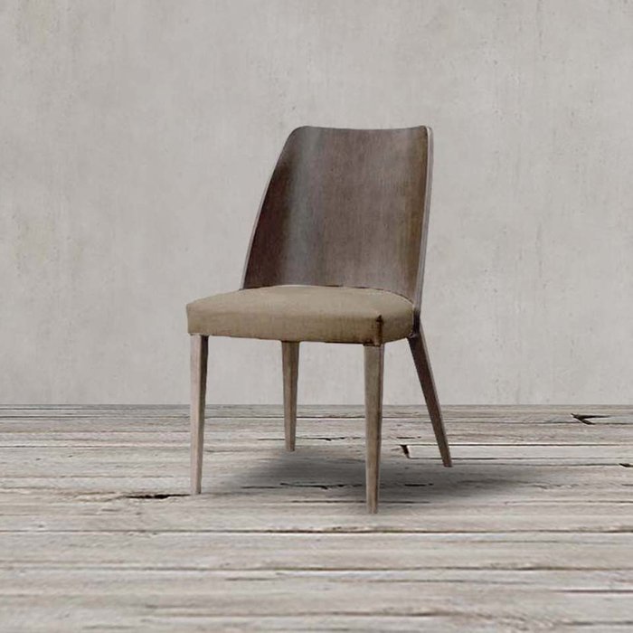 Стул коричневого  цвета - купить Обеденные стулья по цене 19710.0