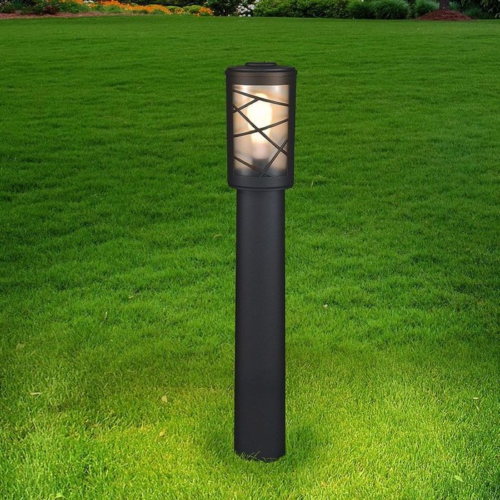 Ландшафтный светильник на столбе Premier F черный  - купить Наземные светильники по цене 10400.0