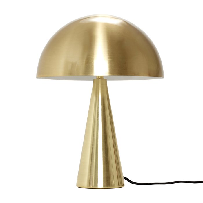 Настольная лампа золотого цвета
