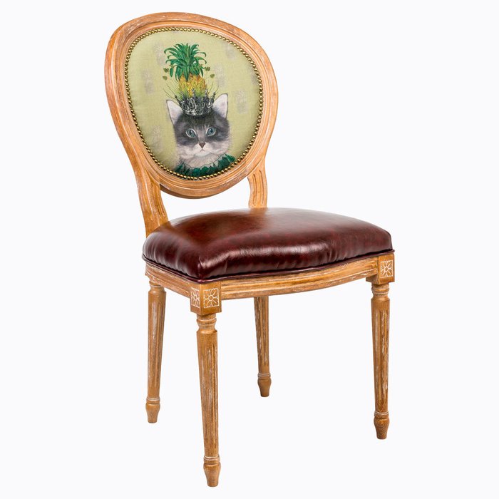 Стул Принцесса Бромелия с сидением из экокожи - купить Обеденные стулья по цене 29000.0