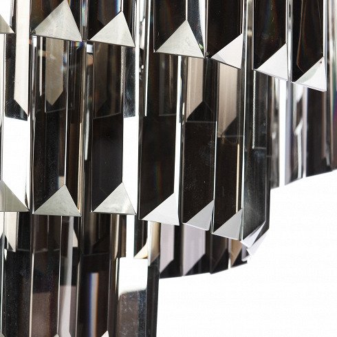 Подвесной светильник Pedestal с вставками из хрусталя  - купить Подвесные люстры по цене 65600.0