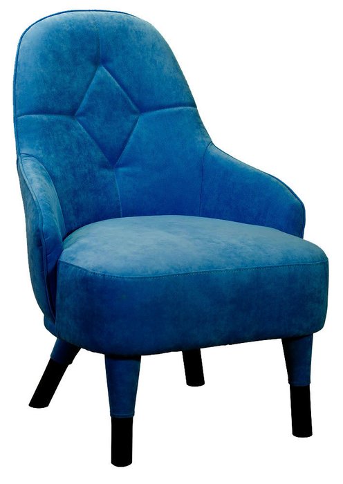 Кресло Emma синего цвета