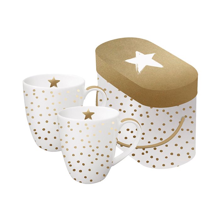 Набор кружек в подарочной упаковке Paperproducts Design the star money 