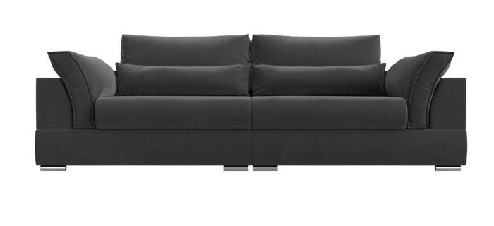 Прямой диван-кровать Пекин серого цвета - купить Прямые диваны по цене 78999.0
