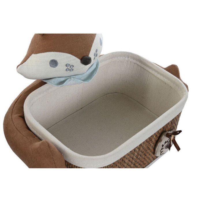 Набор корзин Home ESPRIT Синий Коричневый 43 x 33 x 32,5 cm (2 Предметы) - лучшие Аксессуары для гостиной в INMYROOM Набор корзин Home ESPRIT Синий Коричневый 43 x 33 x 32,5 cm (2 Предметы) - лучшие Аксессуары для гостиной в INMYROOM