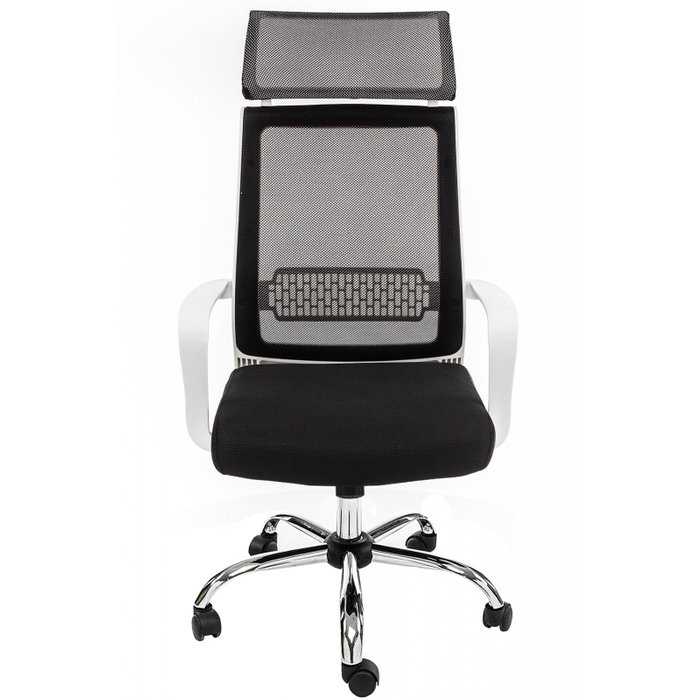 Офисное кресло Lion черно-белого цвета - лучшие Офисные кресла в INMYROOM