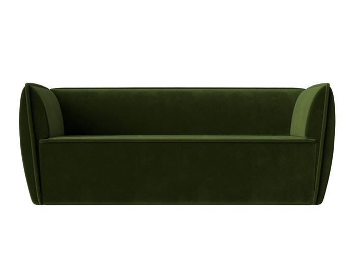 Прямой диван Бергамо зеленого цвета - купить Прямые диваны по цене 29999.0