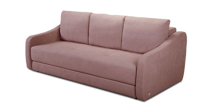 Прямой диван-кровать Иден коричневого цвета  - купить Прямые диваны по цене 76548.0
