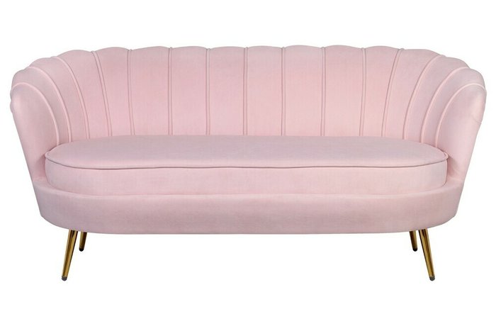 Диван Pearl Triple светло-розового цвета - купить Прямые диваны по цене 56000.0