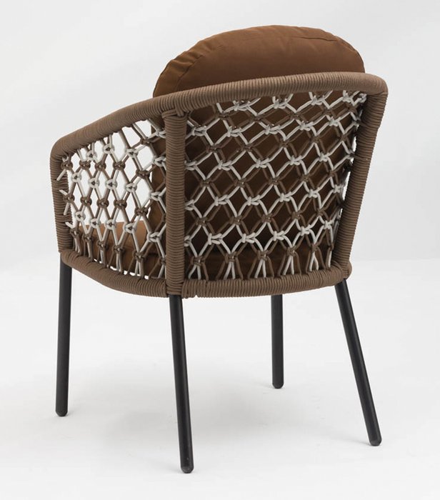 Кресло Marbella коричневого цвета  - лучшие Садовые кресла в INMYROOM