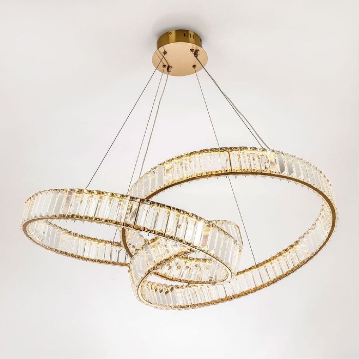 Подвесная люстра MS.9030.900 BS (хрусталь, цвет прозрачный) - купить Подвесные люстры по цене 68000