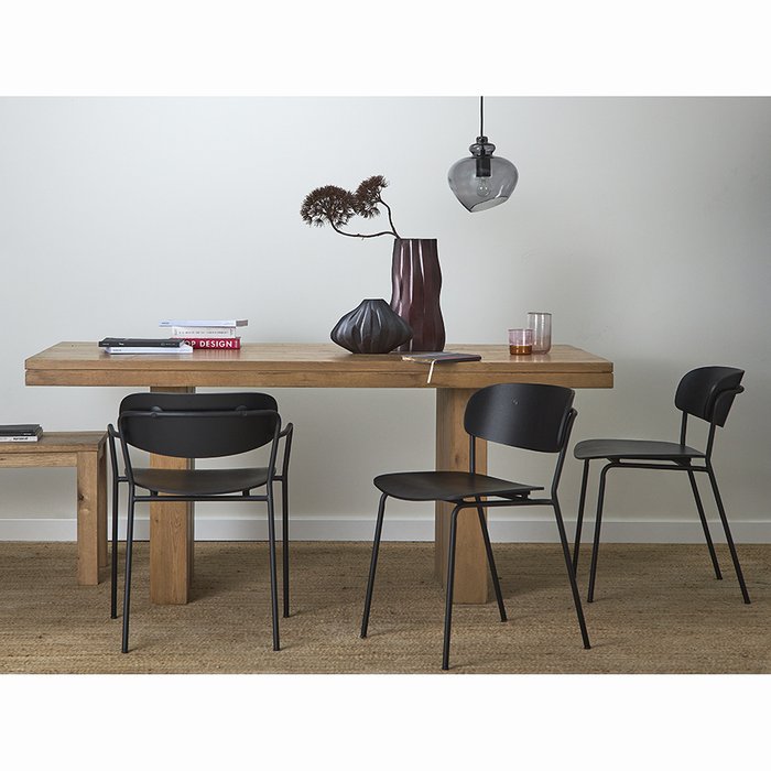 Стул с подлокотниками Torfrid коричневого цвета - купить Обеденные стулья по цене 15700.0