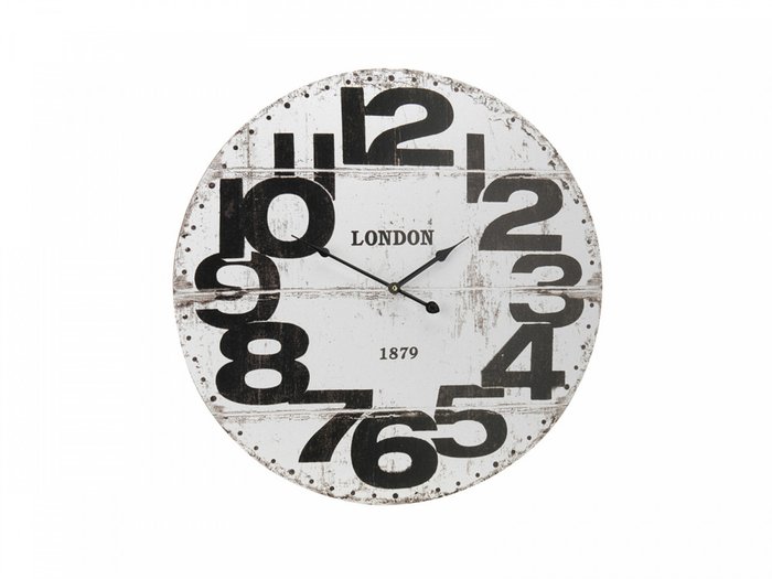Часы настенные London в деревянном корпусе