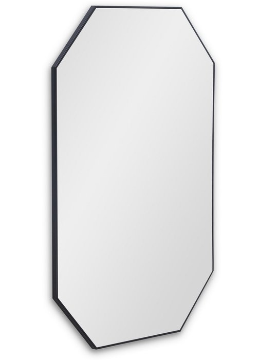 Настенное зеркало Stilig M в раме черного цвета - купить Настенные зеркала по цене 17800.0