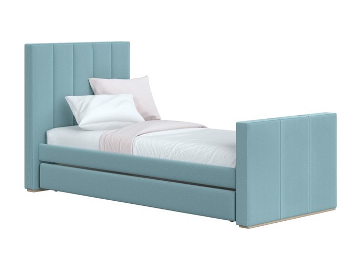 Кровать Cosy 90х200 бирюзового цвета