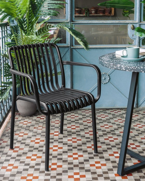 Стул Isabellini черного цвета - лучшие Обеденные стулья в INMYROOM