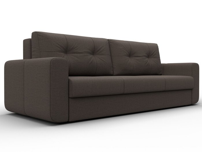 Диван-кровать Лига 031 темно-коричневого цвета Диван-кровать Лига 031 темно-коричневого цвета