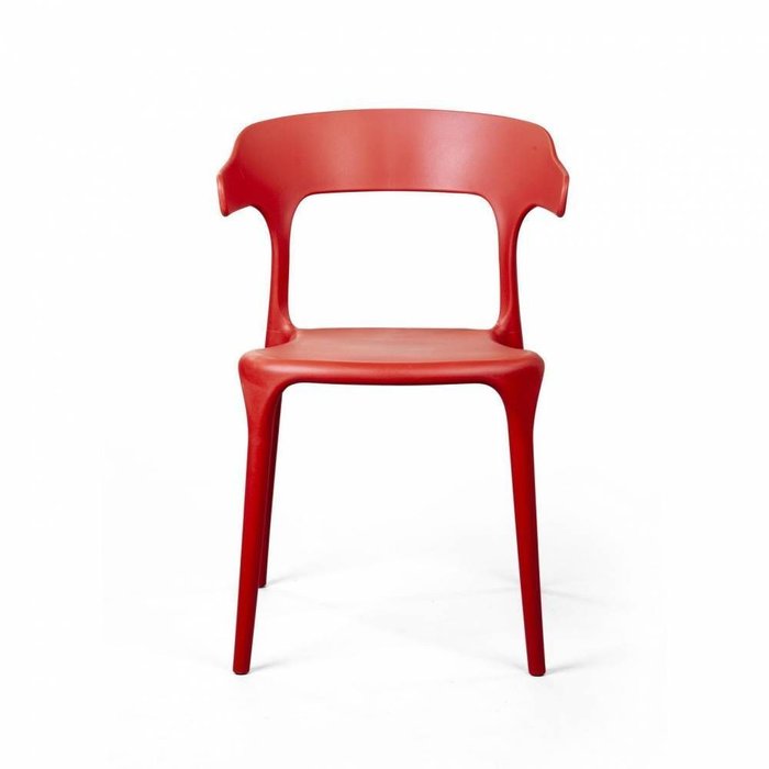 Стул Leo красного цвета - купить Обеденные стулья по цене 6900.0