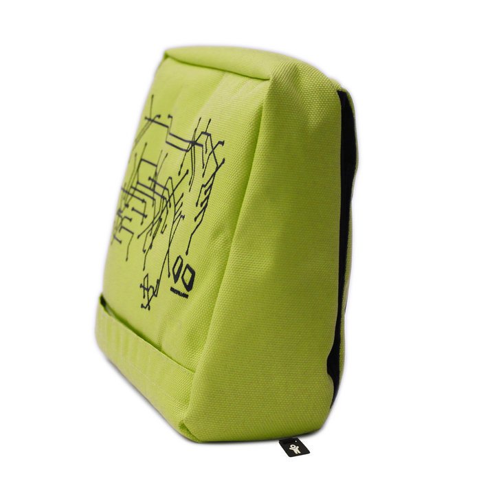 Подушка-подставка с карманом для планшета Bosign hitech 2 зеленая-черная - купить Декоративные подушки по цене 2700.0
