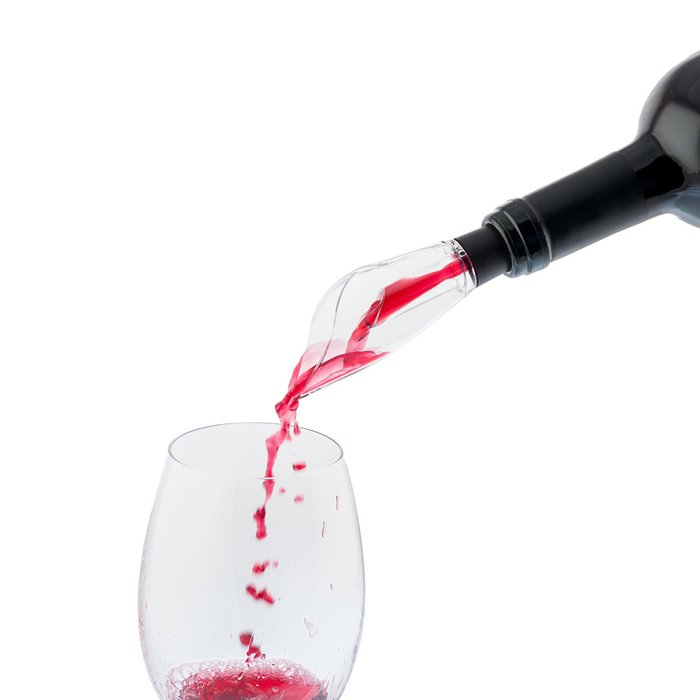 Аэратор для вина Wine Leaf прозрачный