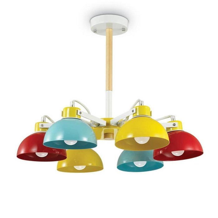 Потолочная люстра Ideal Lux Titti  - купить Потолочные светильники в детскую по цене 16420.0