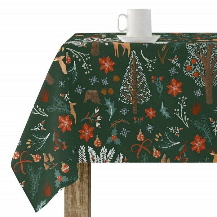 Скатерть из смолы, устойчивая к пятнам Belum Merry Christmas Разноцветный 100 x 150 см