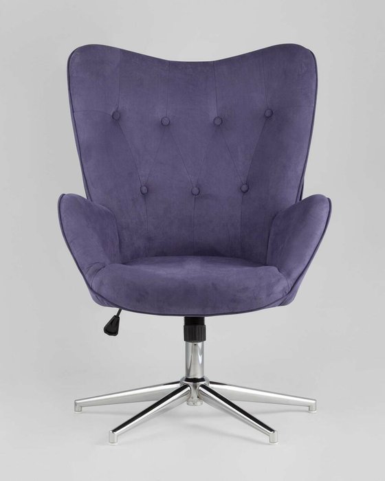 Кресло Филадельфия синего цвета - лучшие Интерьерные кресла в INMYROOM