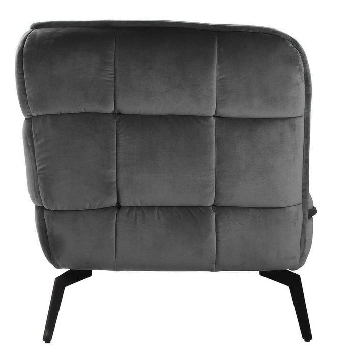 Кресло Осло темно-серого цвета - лучшие Интерьерные кресла в INMYROOM