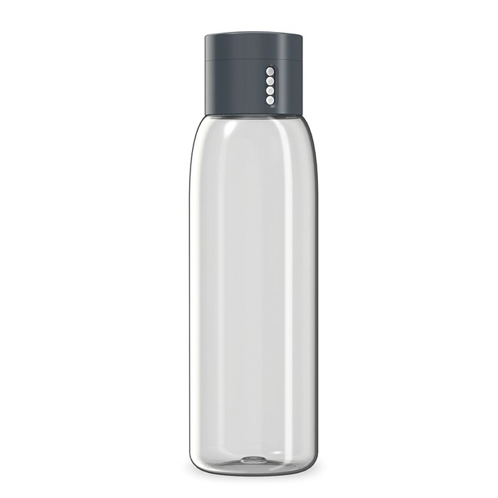 Бутылка для воды Joseph Joseph dot 600 мл серая - купить Емкости для хранения по цене 1760.0