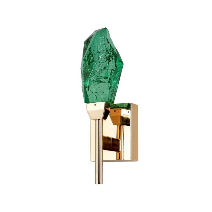 Бра MS.89126.01 GD (хрусталь, цвет зеленый) - лучшие Бра и настенные светильники в INMYROOM