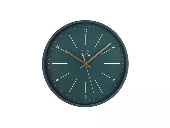 Часы настенные UTS темно-зеленого цвета