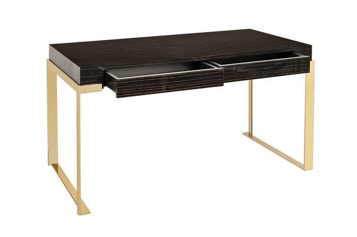 Стол письменный Golden Prism темно-коричневого цвета - лучшие Письменные столы в INMYROOM