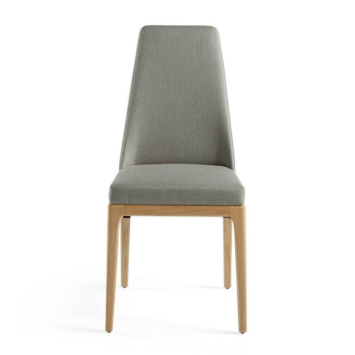 Мягкий стул серого цвета - купить Обеденные стулья по цене 35990.0