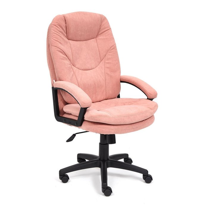 Кресло офисное Comfort розового цвета