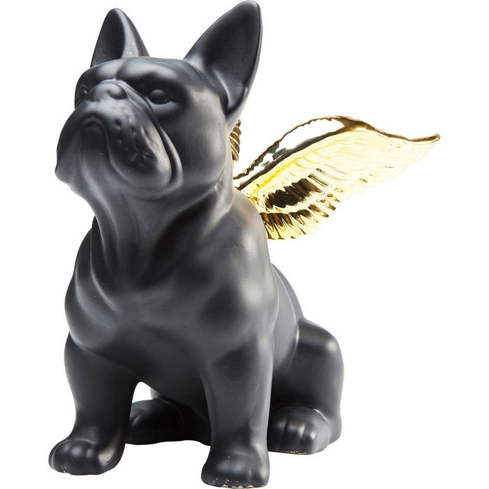 Статуэтка Angel Dog черного цвета - купить Фигуры и статуэтки по цене 4907.0