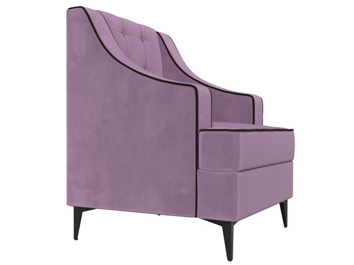 Кресло Марк сиреневого цвета - лучшие Интерьерные кресла в INMYROOM
